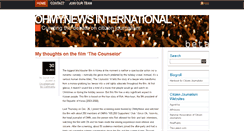 Desktop Screenshot of international.ohmynews.com