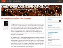 Tablet Screenshot of international.ohmynews.com